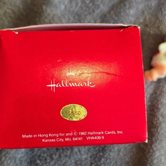 Rare Hallmark Cupid Keepsake Figurine 1983 Vintage Cherub Heart Cloud VHA409-9
